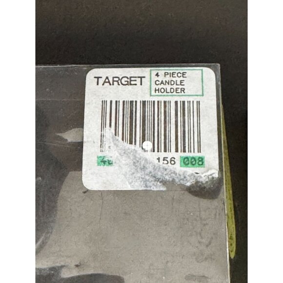 Vintage Target Mini Easter Taper Candles W/ Ceramic Holders Featuring Bunnies & - Picture 9 of 13